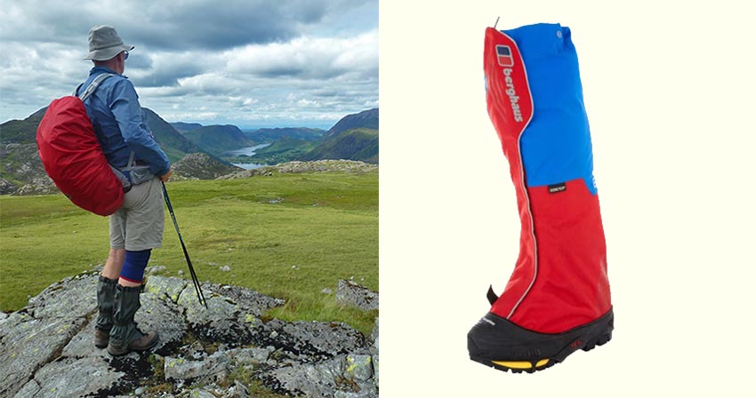 Hiking hot sale shoe gaiters